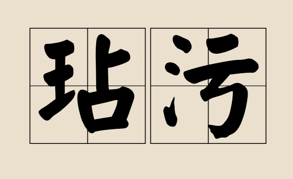 玷污的意思是什么